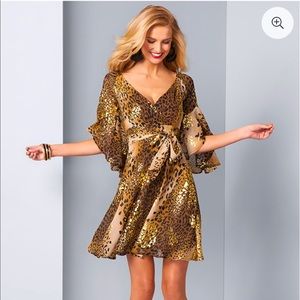 VENUS Leopard Print Dress NWOT